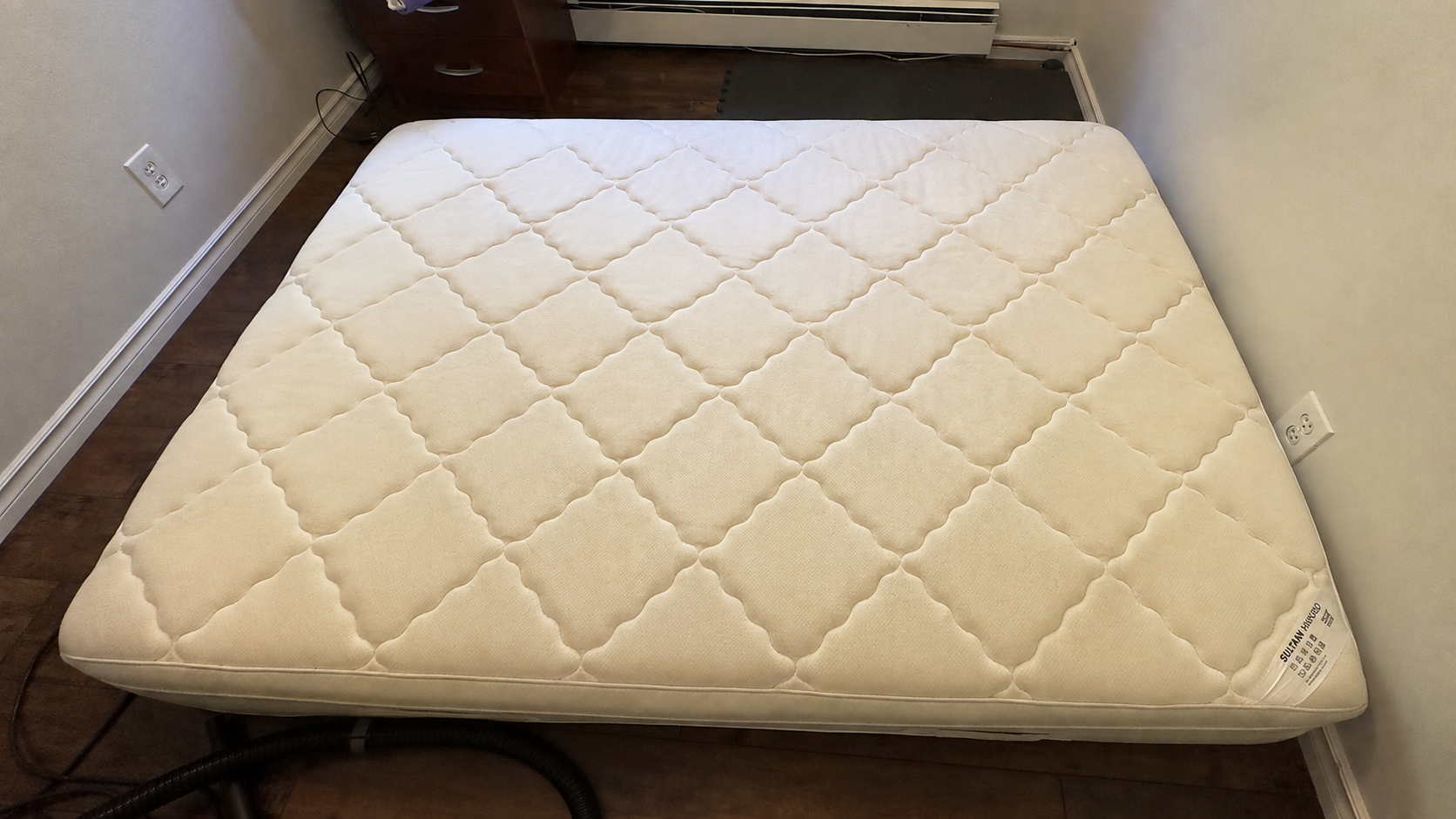 Mattress transformation after cleaning